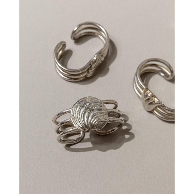 Vintage Napkin Rings, 1960s, Set of 6 For Sale - Image 10 of 11