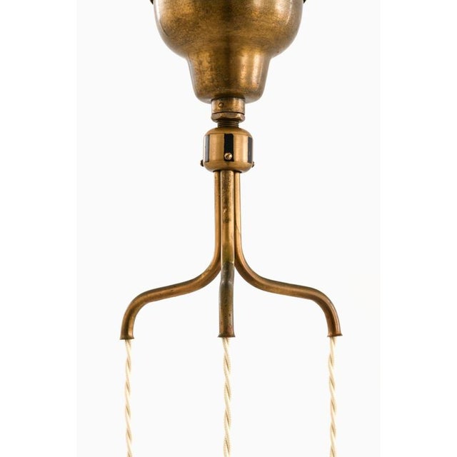 Model 40 Ceiling Lamp from Hans Bergström, 1940s For Sale - Image 3 of 9