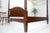 Mahogany King Size Banded Headboard Poster Bed w/ Turned Finials MINT! For Sale - Image 10 of 15