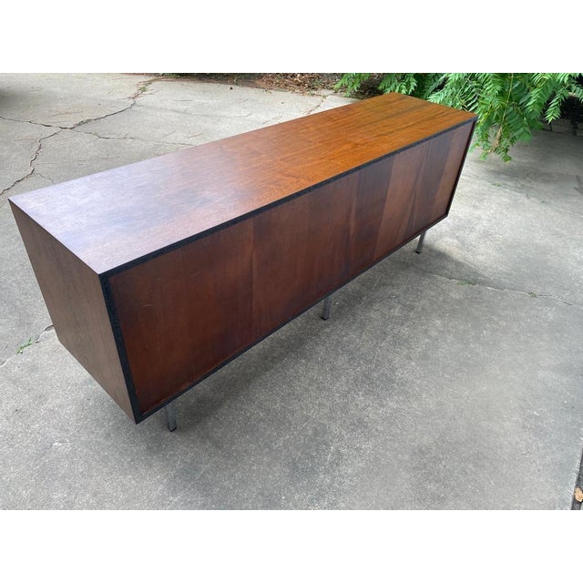 Vintage 1972 Mid-Century Modern Knoll Credenza For Sale - Image 9 of 12