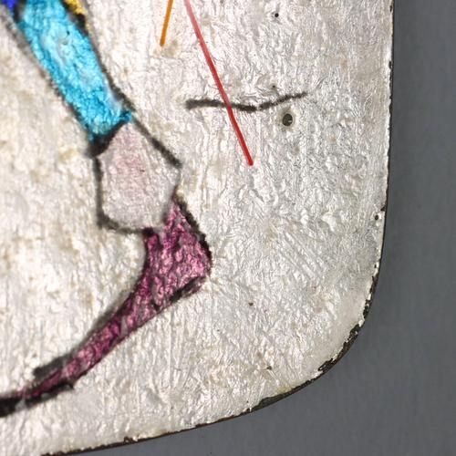 Enamelled Copper Plaque from Harvey Creazioni For Sale - Image 6 of 10