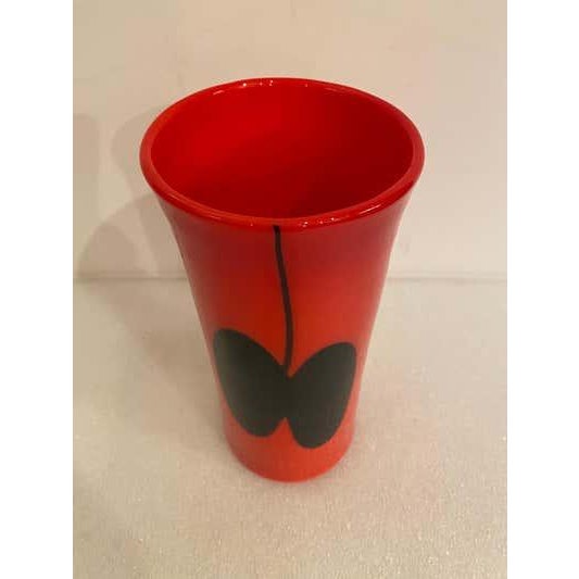 Glass Heikki Orvola for Nuutajarvi Notsjo Vase Made in Finland For Sale - Image 7 of 7