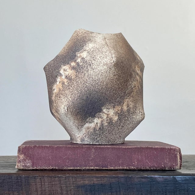 Contemporary Vintage 1980 Ceramic Vessel by Barbara Rittenberg For Sale - Image 3 of 10