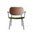 Pair of modernist vetiver velvet Co Lounge Chairs by Norm Architects and Els van Hoorebeeck for Audo Copenhagen (formerly...