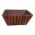 Late 20th Century Bamboo Rattan Rectangular Planter Box For Sale