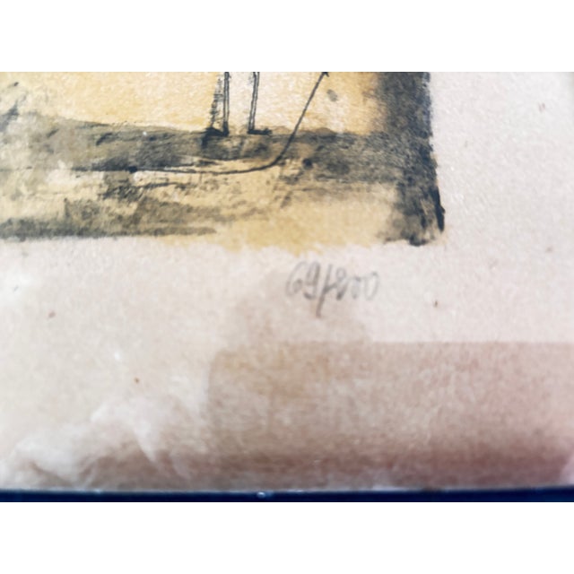 Zao Wou Ki, Mountain and Sun, 1951, Color Lithograph For Sale - Image 4 of 13