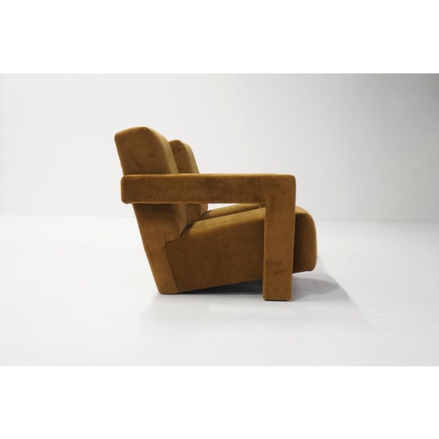 Cassina Utrecht 637 Lounge Chairs by Gerrit Rietveld for Cassina, 1990s, Set of 2 For Sale - Image 4 of 10