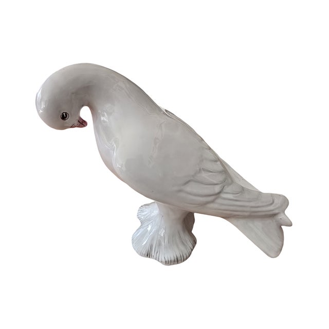 Pair of 1980s Italian Doves, Love Birds For Sale In Baltimore - Image 6 of 8