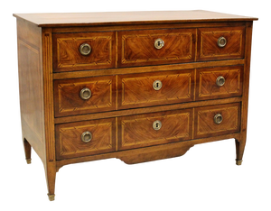 18th Century Louis XVI Chest of Drawers in Walnut