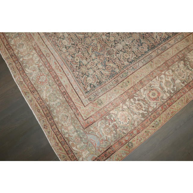 Antique Zabihi Collection Persian Ferehan Rug For Sale In New York - Image 6 of 12