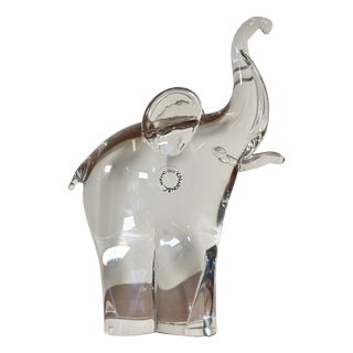 Murano Glass Elephant by Vincenzo Nason & Co., 1970s For Sale