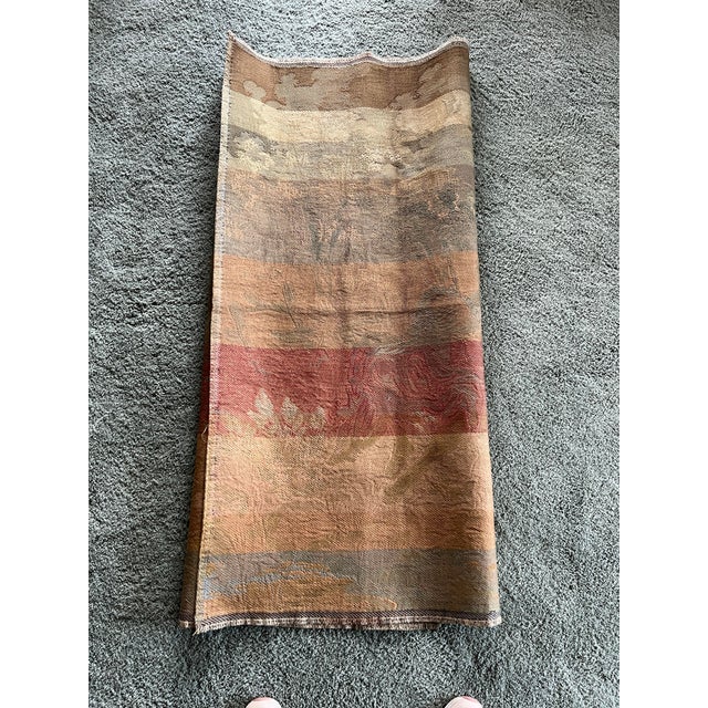 Textile Vintage French-Style Jacquard Woven Pastoral Tapestry, 72” X 54” For Sale - Image 7 of 10