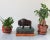 Vintage hand carved ironwood buffalo / bison figure. No makers mark. Minor age wear.
