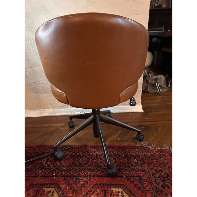 Club-style seating for the home office. Lincoln embraces with a modern barrel back, offering a trim cushioned seat that...