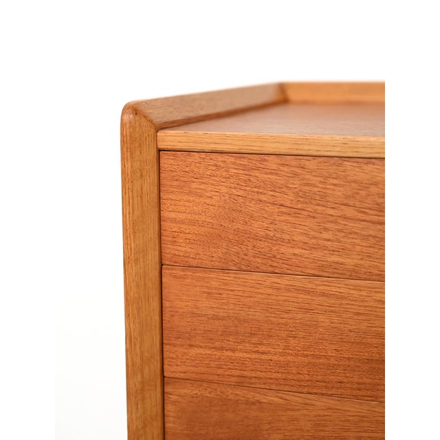 1960s Scandinavian Bedside Table, 1960s For Sale - Image 5 of 10