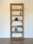 Mid-Century Modern Wicker and Bamboo Bookcase, 1970s For Sale - Image 3 of 11