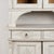 Gray 19th Century Danish Gray Painted Pine Cabinet Cupboard With Glass Upper Doors For Sale - Image 8 of 16