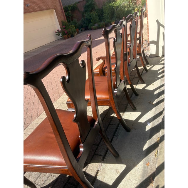 Set of 6 Henredon Ralph Lauren Dining Chairs For Sale In Dallas - Image 6 of 12