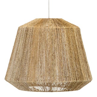 Manhattan Pendant in Natural Jute For Sale