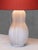 1940s Feather Pattern Ceramic Table Lamp by Anna-Lisa Thomson for Upsala-Ekeby, Sweden, 1940s For Sale - Image 5 of 9