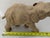 Vintage Handcrafted Burlap Elephant Sculpture | Bohemian Folk Art Safari Decor For Sale - Image 10 of 11