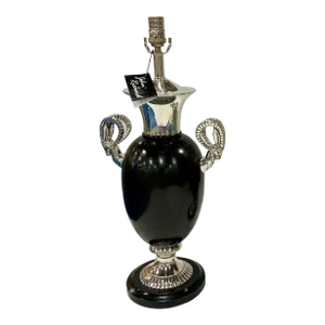 John Richard Neoclassical Style Rams Head Table Lamp