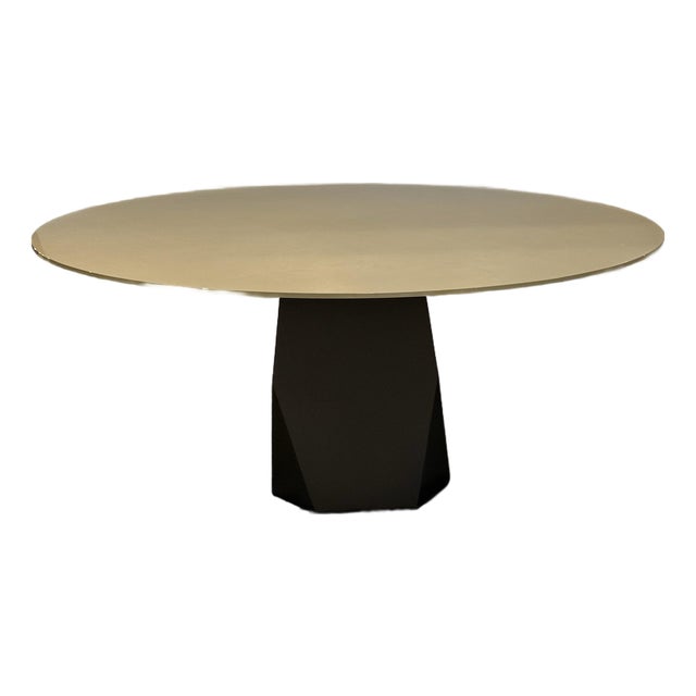 Gianluigi Landoni for Sovet Italia Deod Dining Table, 67 Inch For Sale