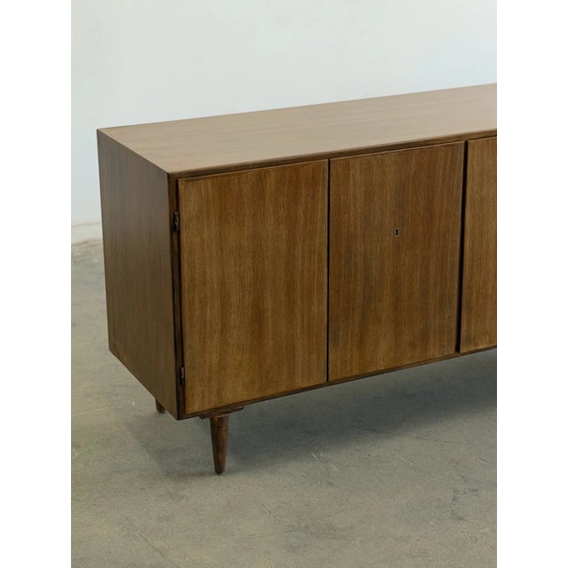 Wood 1960s Minimal Credenza by Borge Mogensen For Sale - Image 7 of 13