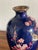 Late 19th Century Stunning, Stamped Meiji Period Japanese Cloisonné Vase With Cherry Blossom, Iris and Sparrow Details, 10” For Sale - Image 5 of 12