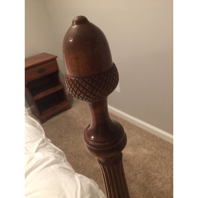 Ethan Allen Four Poster Bedframe Chairish