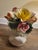 Cream Vintage Capodimonte Porcelain Swan Floral Centerpiece Made in Italy W/ Original Tag For Sale - Image 8 of 8
