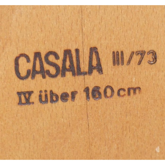 Beige Casala Wooden Chair in Beech, 1973 For Sale - Image 8 of 9