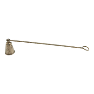 Antique Silver Candle Snuffer With Patina