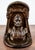 Antique Cast Iron Dante Alighieri Figural Doorstop – Gilt Bronze Finish – Early 20th Century For Sale - Image 4 of 8