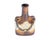 A West German ceramic "Luxus" vase produced by Carstens Tönnieshof. This mid-century vase features a brown and beige glaze...