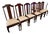Early 20th Century Set of Six Queen Anne / Chippendale Revival Dining Chairs – Five Side Chairs & Captain’s Chair For Sale