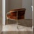 Gold Mid-Century John Van Koert Troy Sunshade Cymbal Gold Aluminum Lounge Armchair, Attributed For Sale - Image 8 of 17