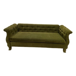 Gramercy Park Hotel Velvet Sofa For Sale