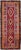 Vintage Kilim Red Handmade Flatweave Tribal Motif Wool Runner For Sale - Image 10 of 10