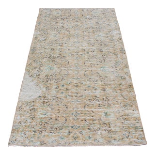 Vintage Turkish Anatolian Rug Runner - 40"x80" For Sale