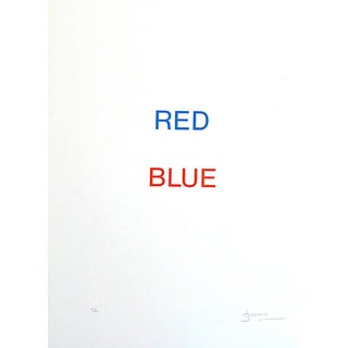 Joan Brossa, Poema Visual 7, 1989, Lithograph For Sale