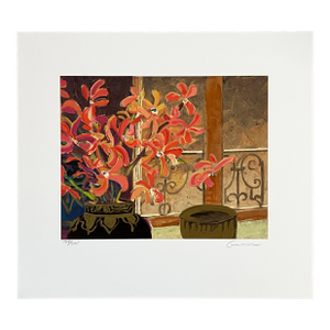 Ellen Gunn Petite Fleur Suite Ii Circa 1990 Reproduction Print