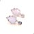 2020s Chalcedony, Sapphire and Diamond Platinum Drop Earrings - Fei Liu, Pair For Sale - Image 5 of 6