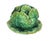 Garden Whimsy: Large Italian Ceramic Cabbage Tureen & Stand, 1960s A substantial and whimsical Italian ceramic tureen and...