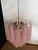 Vintage Italian Murano Chandelier with 41 Pink Glass Petals Drop, 1990s For Sale - Image 17 of 18