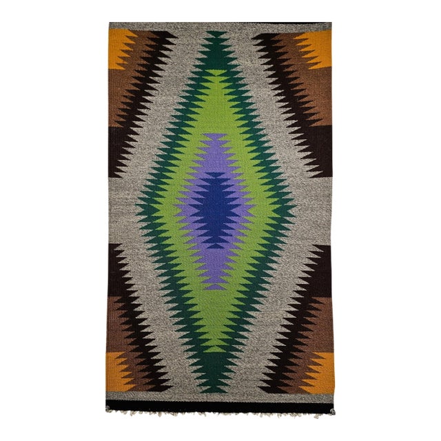 Mid 19th Century Navajo Style Rug For Sale
