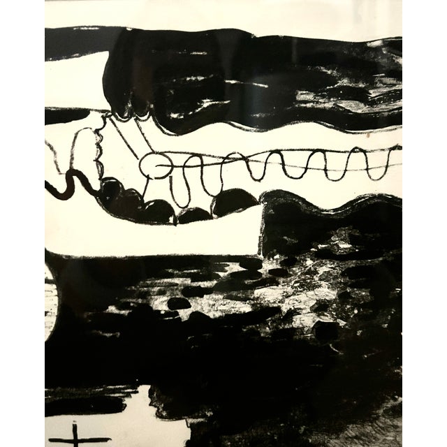 1960s Large 1962 Signed Juan Soriano (1920-2006) Latin American Original Modernist Abstract Print – Deluxe Edition Ii/Viii For Sale - Image 5 of 9