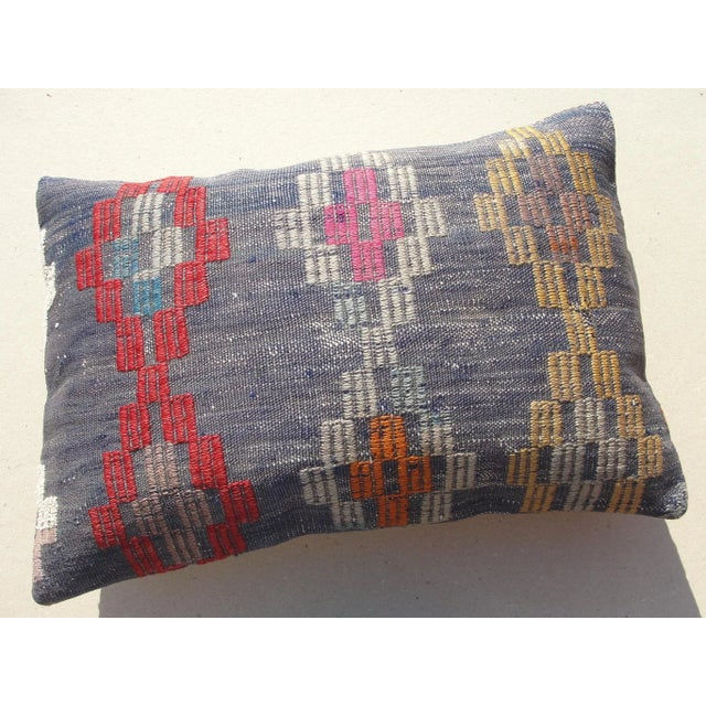 Art Deco Decorative Kilim Rug Pillows Covers For Sale - Image 3 of 11