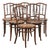 Vintage Wooden Bistro Chairs by Jacob & Josef Kohn Wien, Set of 6 For Sale