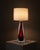 Ruby Red Glass Table Lamp by Carl Fagerlund for Orrefors, Sweden, 1960s For Sale - Image 6 of 9